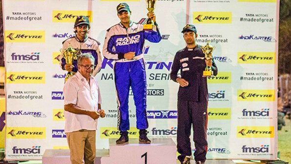 JK Tyre IndiKarting Series: Aanjan Patodia takes a clean sweep at Round 2 in Goa