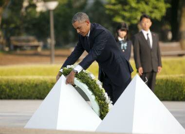 On his historic Hiroshima visit, Barack Obama recalled how 71 years ago 'death fell from the sky'