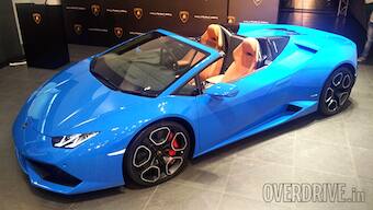 Image gallery: Lamborghini Huracan Spyder launched in India