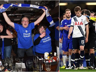 Incredible! Leicester City crowned Premier League champions as Chelsea hold Spurs Incredible! Leicester City crowned Premier League champions as Chelsea hold Spurs