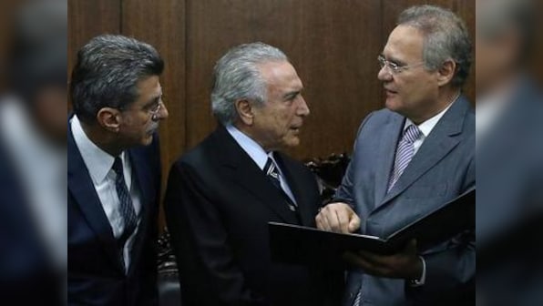 Brazil's new president Michel Temer booed at Independence Day parade