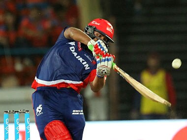 Rishabh Pant of Delhi Daredevils in action against Gujarat Lions. SportzPics