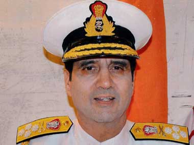 Sunil Lanba to succeed RK Dhowan as next Naval Chief Sunil Lanba to succeed RK Dhowan as next Naval Chief