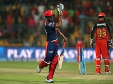 Karun Nair against Royal Challengers Bangalore. Sportzpics