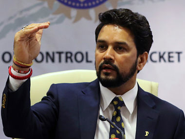 BCCI have earmarked 100 crore to develop green stadia says Anurag Thakur BCCI have earmarked 100 crore to develop green stadia says Anurag Thakur
