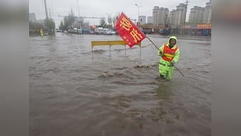 Torrential downpour kills 8 in China, blue alert for next 24 hours