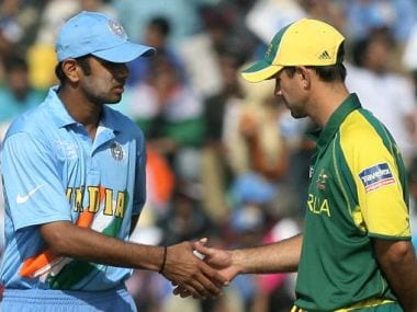 File picture of Rahul Dravid and Ricky Ponting. Getty
