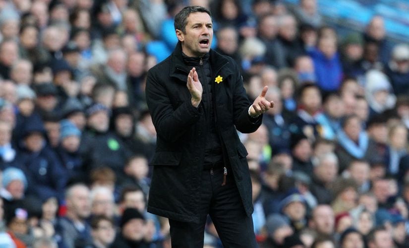 Remi Garde's miserable four-month reign at Aston Villa ended in March. AFP