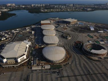 Roadblocks to Rio: Work halted at Olympic Park and Village 88 days before games Roadblocks to Rio: Work halted at Olympic Park and Village 88 days before games