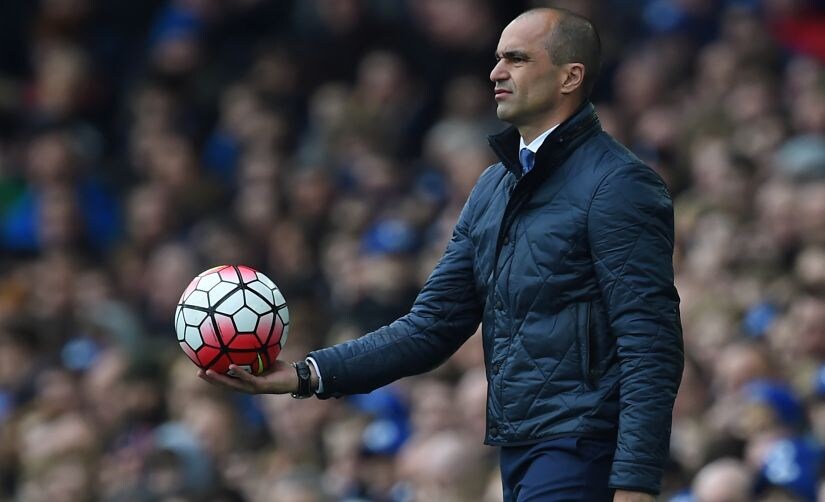Roberto Martinez initially made a great impression with Everton but left with his reputation tarnished. AFP