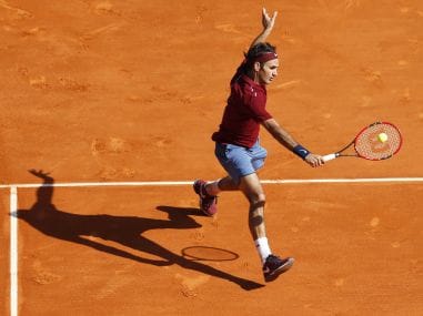 File photo of Roger Federer from Monte Carlo. AFP