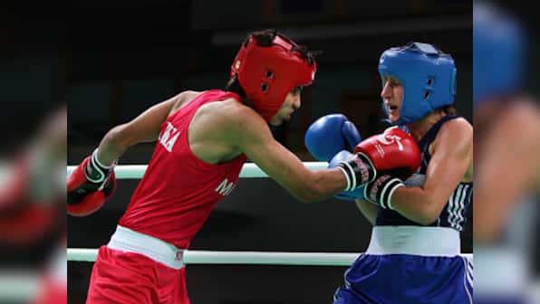 Punching away: Sonia Lather storms into final of World Boxing Championship