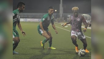 I-League 2017: Mohun Bagan beat East Bengal in intense derby; close gap on leaders Aizawl FC
