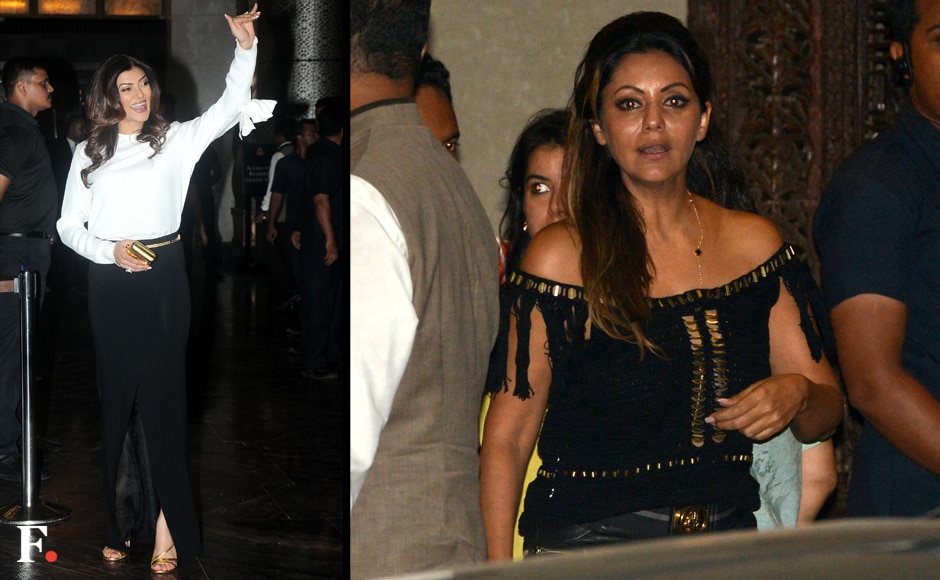 (L to R) Sushmita Sen and Gauri Khan. Firstpost/ Sachin Gokhale (L to R) Sushmita Sen and Gauri Khan. Firstpost/ Sachin Gokhale