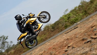 2016 TVS Apache RTR 200 4V road test review