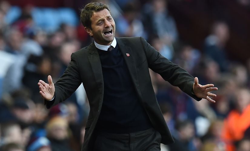 Aston Villa' Tim Sherwood was sacked in October. AFP