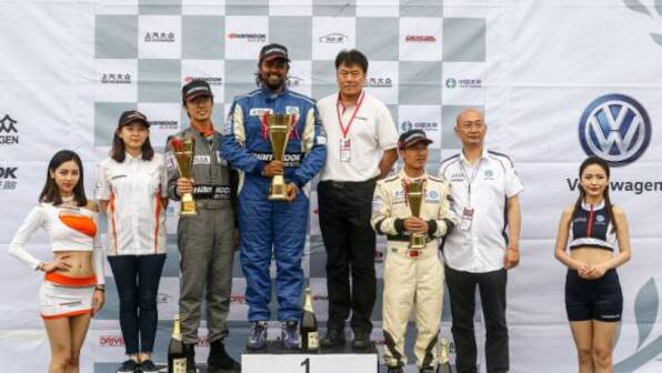 VW Polo R Cup China: First international win for Prashanth Tharani