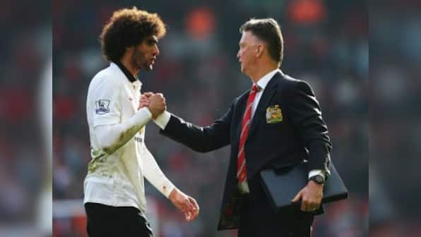 Louis van Gaal warns Marouane Fellaini to control himself following three-game ban