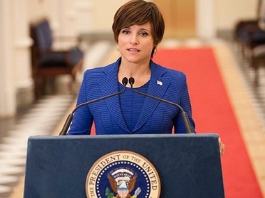 Julia Louis-Dreyfus in the popular show Veep.