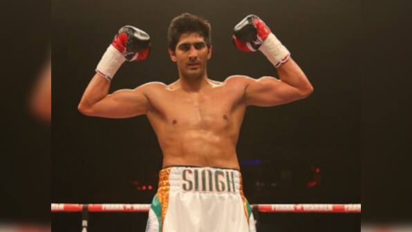 Vijender pounds Matiouze Royer for fifth successive knock-out win