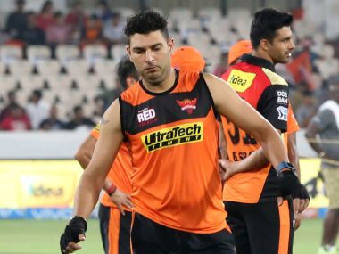 Yuvraj Singh can make a comeback for Sunrisers Hyderabad. BCCI