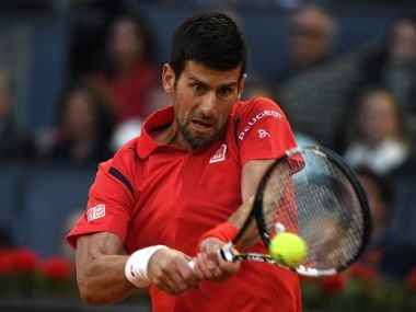 Novak Djokovic defeated Kei Nishikori in Madrid Masters semi-final. AFP