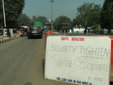 Security forces shoot down trespasser at Hindon airbase who tried to scale wall Security forces shoot down trespasser at Hindon airbase who tried to scale wall