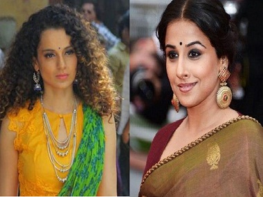 'More power to her': Vidya Balan lends support to Kangana Ranaut 'More power to her': Vidya Balan lends support to Kangana Ranaut