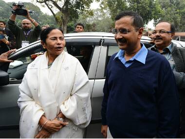 West Bengal polls: Kejriwal congratulates Mamata on her 'stupendous' win