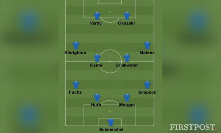 The frugal winning XI! Leicester City's Premier League champions cost just £22m