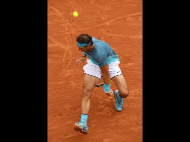 Watch: Rafael Nadal hits perfect 'tweener' in first round win at French Open Watch: Rafael Nadal hits perfect 'tweener' in first round win at French Open