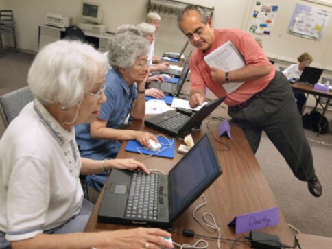 Older adults can boost their mental health by keeping themselves busy Older adults can boost their mental health by keeping themselves busy