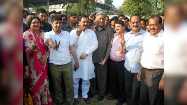 A switch in time: Rebel Congress legislators of Uttarakhand join BJP