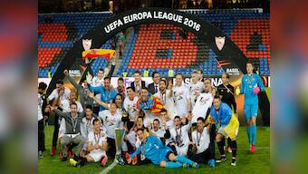 Making it a habit: Coke breaks Liverpool hearts as Sevilla lift third straight Europa League title