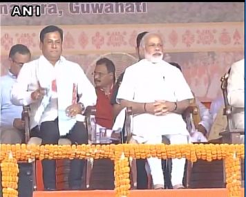 Sonowal sworn-in as Assam CM: BJP knocks on the doors of the Northeast Sonowal sworn-in as Assam CM: BJP knocks on the doors of the Northeast