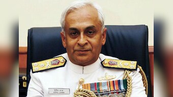 Admiral Sunil Lanba takes over as Navy chief; vows to safeguard country's maritime domain