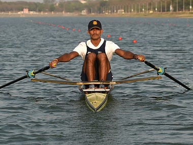 Indian rower Dattu Bhokanal overcame aquaphobia to qualify for the Olympics. AFP