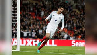 Chris Smalling helps England edge past 10-man Portugal at Wembley