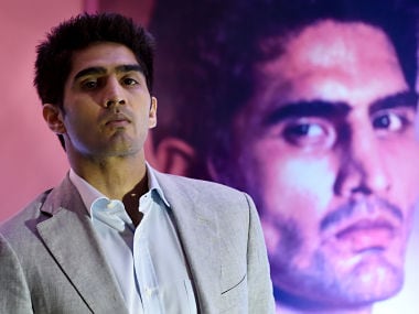 Vijender Singh may take part in Rio Olympics for India. AFP