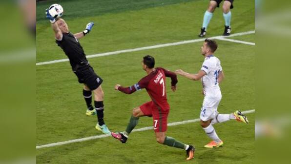 'We showed a lot of character': Frustrating Cristiano Ronaldo delights Iceland's goalie