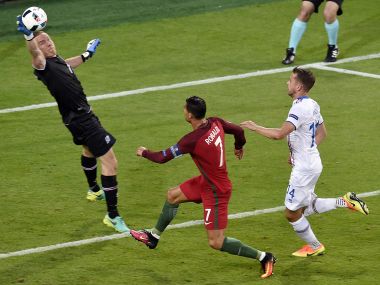 'We showed a lot of character': Frustrating Cristiano Ronaldo delights Iceland's goalie 'We showed a lot of character': Frustrating Cristiano Ronaldo delights Iceland's goalie
