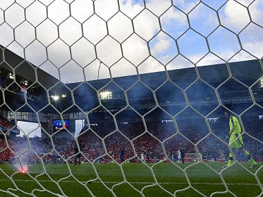 Fan clashes led to Croatia loss according to Petr Cech. AFP