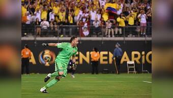 Copa America: Colombia go through to semi-finals after 4-2 penalty shootout victory over Peru