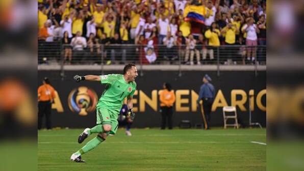 Copa America: Colombia go through to semi-finals after 4-2 penalty shootout victory over Peru