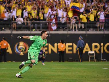 Copa America: Colombia go through to semi-finals after 4-2 penalty shootout victory over Peru