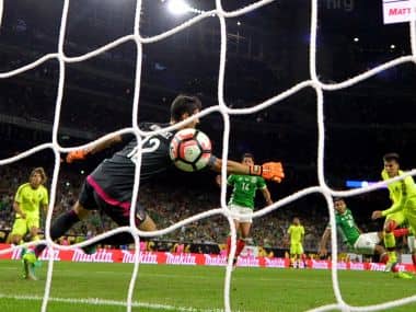 Mexico snatched a 1-1 draw and qualified for the Copa America quarter-finals. AFP