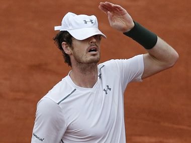 Andy Murray vows to bounce back. AP