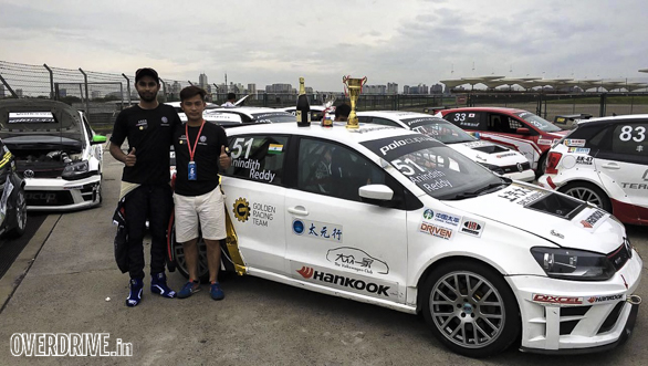 2016 Volkswagen Polo GTI Cup: Anindith Reddy scores a podium in his international race debut at China 2016 Volkswagen Polo GTI Cup: Anindith Reddy scores a podium in his international race debut at China