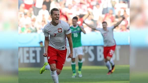 Euro 2016: Milik breaks down Northern Ireland grit to give Poland winning start