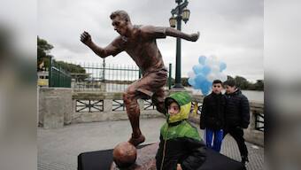 Lionel Messi's statue unveiled in Argentina as fans urge him to reconsider retirement